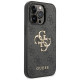 Guess GUHCP15L4GMGGR iPhone 15 Pro 6.1" gray/gray hardcase 4G Big Metal Logo