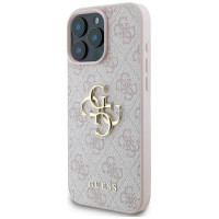Guess 4G Big Logo iPhone 16 Pro Case - Pink
