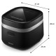 Philips 3000. sērijas Mini daudzfunkcionālais katls, melns - HD3090/80
