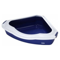 Europet Bernina Atvērtā kaķu stūra tualete CANTO (M) 38x56x14 cm zils