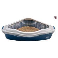 Europet Bernina Atvērtā kaķu stūra tualete CANTO (M) 38x56x14 cm zils