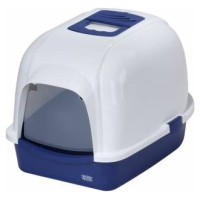Europet Bernina Slēgtā kaķu tualete MEDIO 43x56x40 cm zils