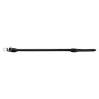 Hunter Kakla siksna Round&Soft Petit 32/6, niķeļa Aļņāda melna