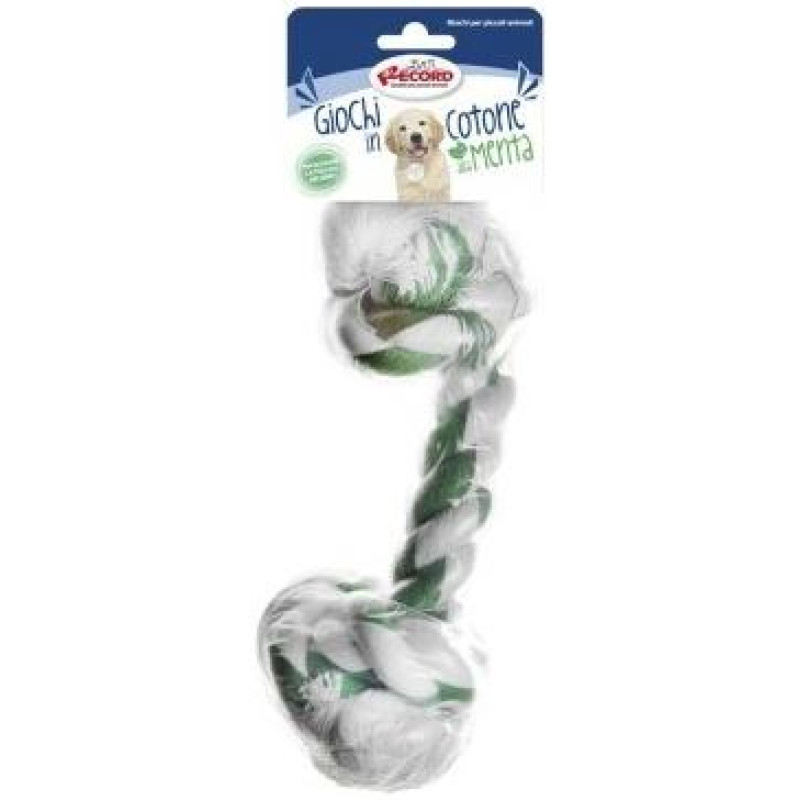 Record Rotaļlieta suņiem kokvilna ar mentolu 20cm