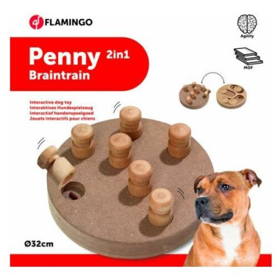 Flamingo rotaļlieta suņiem Doggy Brain Train &oslash;: 32 cm