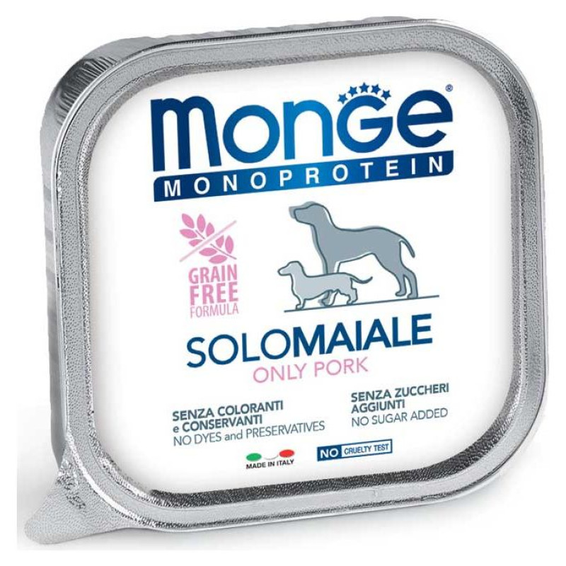 Monge Dog Monoprotein Pate Only Pork 150 g