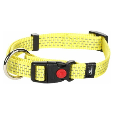 Flamingo atstarojo&scaron;a kakla siksna 30-45cm, 15mm yellow