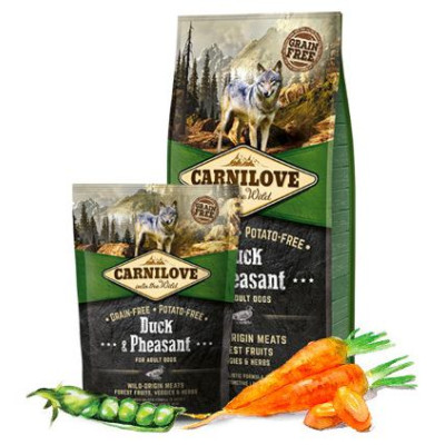 Carnilove Duck & Pheasant for Adult 12 kg barība suņiem