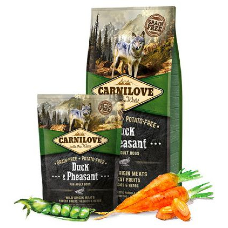 Carnilove Duck & Pheasant for Adult 12 kg barība suņiem