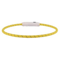 Flamingo LED kakla siksna atstarojoša VISIO YELLOW