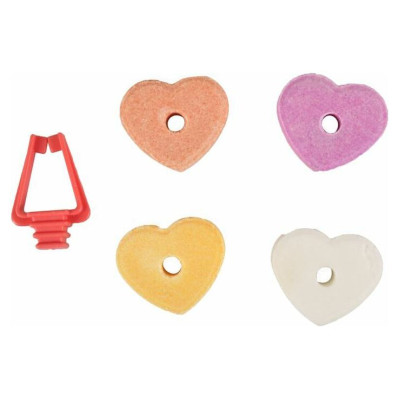 Flamingo CALCIUM HEARTS 4gb papildbarība grauzējiem