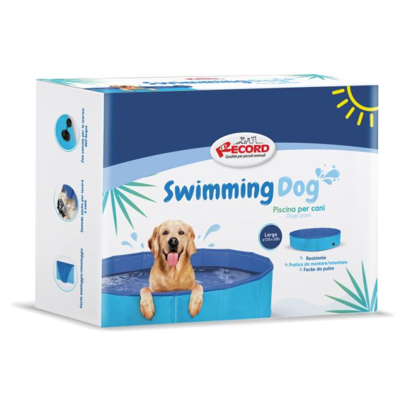 Record baseins suņiem BLUE 120x30cm