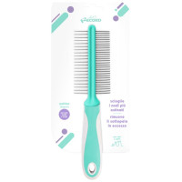 Record Ķemme HAIRMONY divpusēja ar metāla zobiem 22cm
