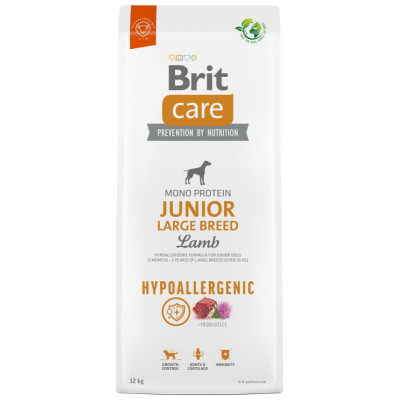 Brit Care HP Junior LB Lamb&Rice 12 kg barība suņiem