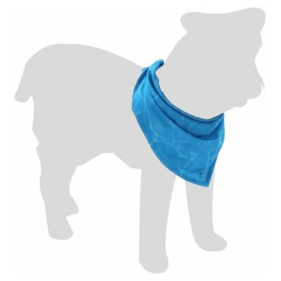 Flamingo FRESK atvēsino&scaron;a kakla siksna S BLUE 70x25cm