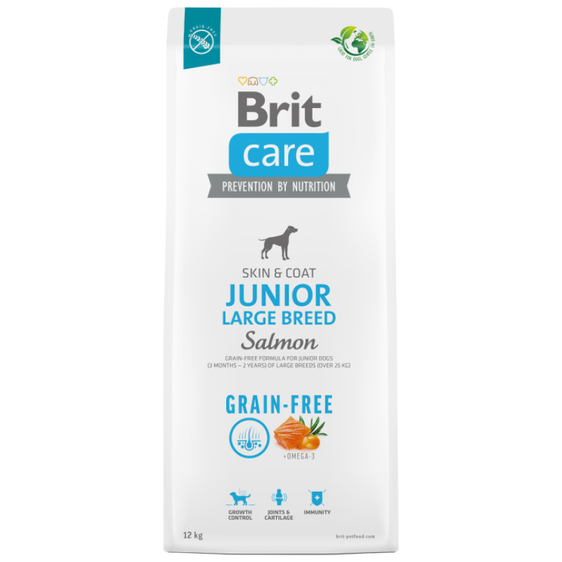 Brit Care GF Junior LB Salmon 12 kg