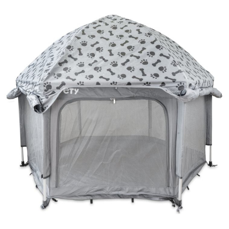 Inveno PETY Cover Plus vāks lielajam voliēram antracīts/melns