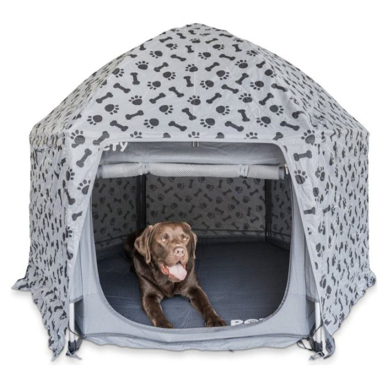 Inveno PETY Cover Plus vāks lielajam voliēram antracīts/melns