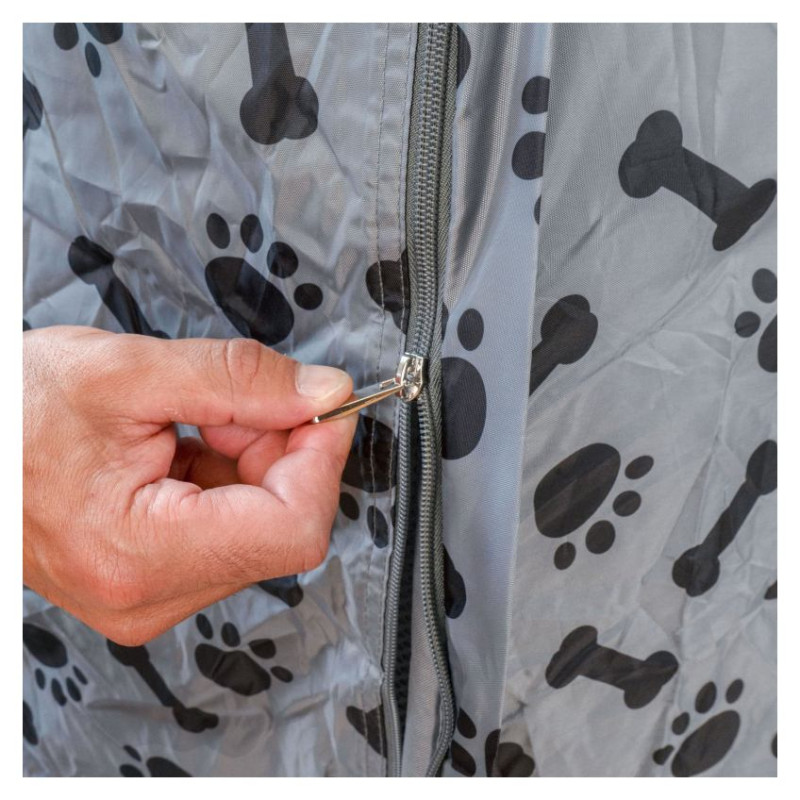 Inveno PETY Cover Plus vāks lielajam voliēram antracīts/melns