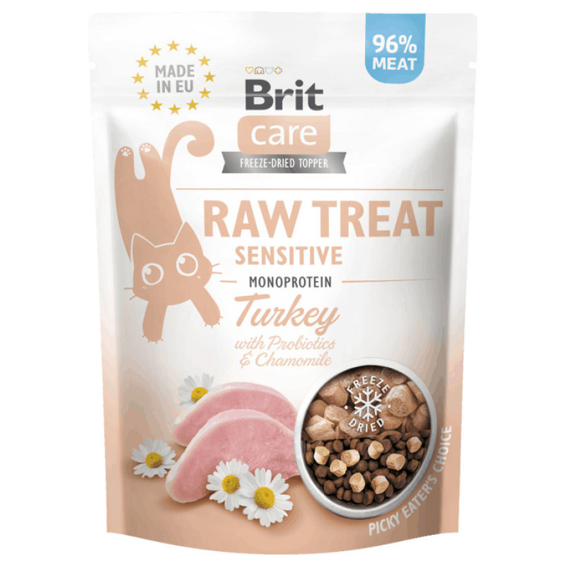 Brit Care Cat Snack Raw Sensitive 40g