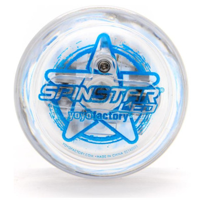 Yoyofactory YO-YO SPINSTRAR iesācējiem/ar iemaņām, tumsā spīd, zils - YO 651