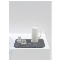 Brabantia mikro-šķiedras trauku žāvēšanas paliktnis, dark grey - 117626