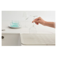 Brabantia Silikona trauku žāvēšanas paliktnis, light grey - 117466