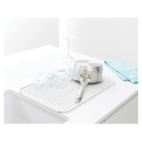 Brabantia Silikona trauku žāvēšanas paliktnis, light grey - 117466