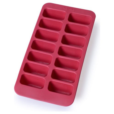 Brabantia LEKUE ledus kubiņu veidne taisnstūra ar vāciņu, red - 882388