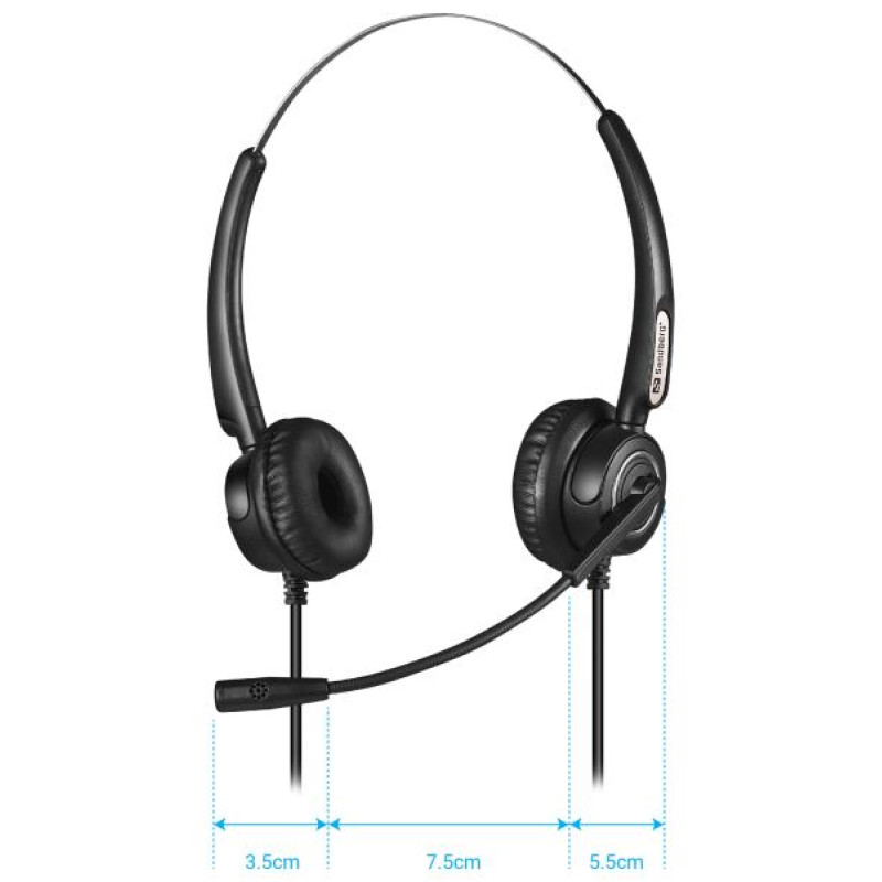 Sandberg 126-13 USB Office Headset Pro Stereo