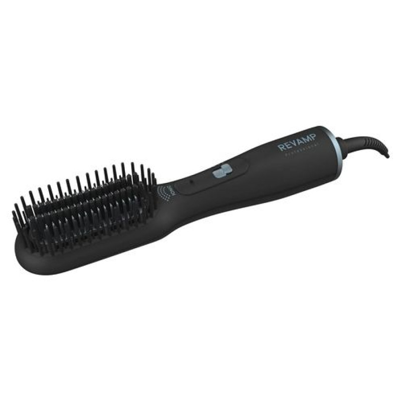 Revamp BR-2500X-EU Deepform Ceramic Straightening Hot Brush Black