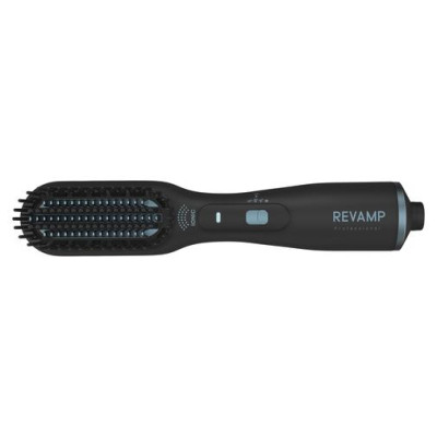 Revamp BR-2500X-EU Deepform Ceramic Straightening Hot Brush Black