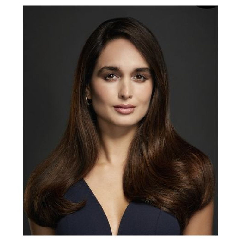 Revamp BR-2500X-EU Deepform Ceramic Straightening Hot Brush Black