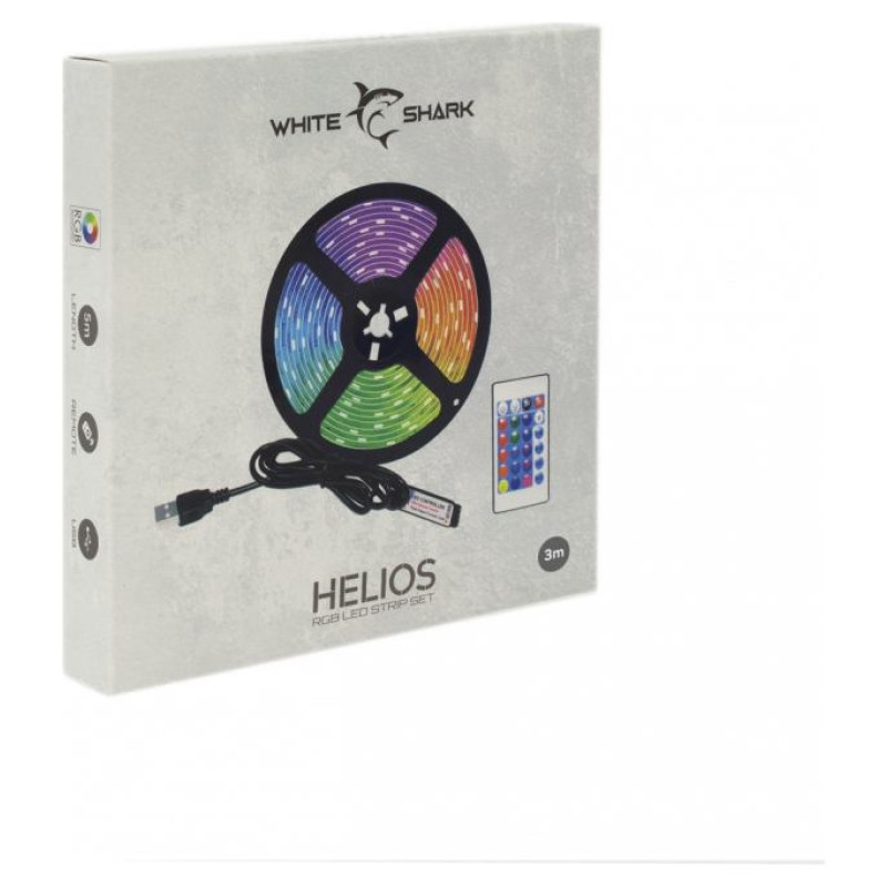 White Shark Helios LED-03  RGB Led StripSet 3m