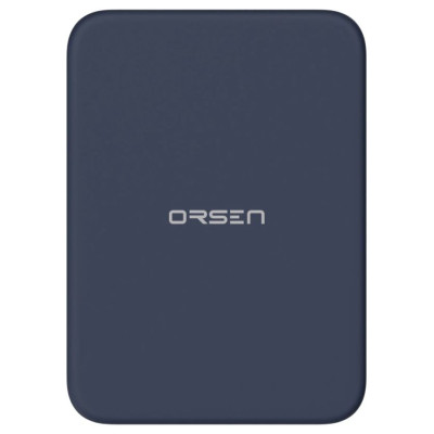 Orsen EW50 Magnetic Wireless Power Bank for iPhone 12 and 13 4200mAh blue