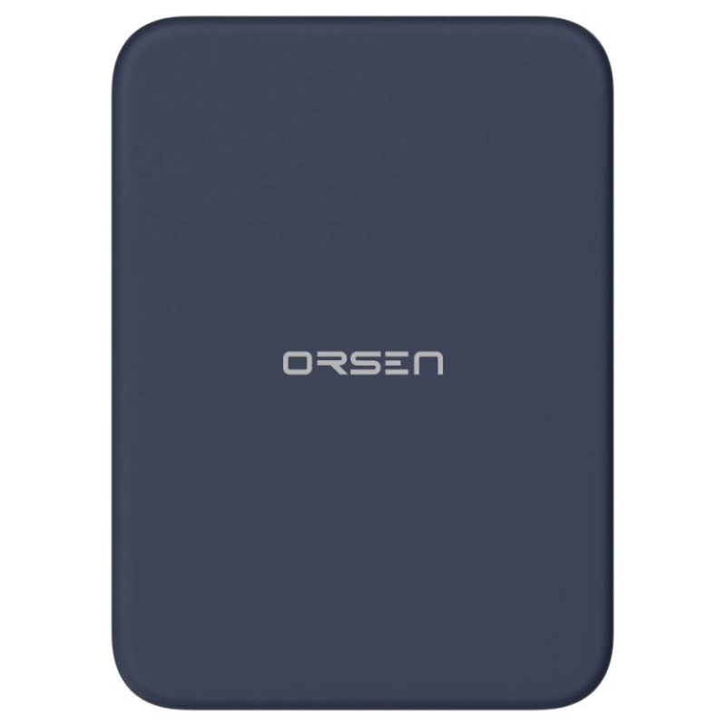Orsen EW50 Magnetic Wireless Power Bank for iPhone 12 and 13 4200mAh blue