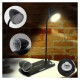 Tellur Nostalgia Wireless Desk Charger, Bluetooth Speaker, Desk Lamp black