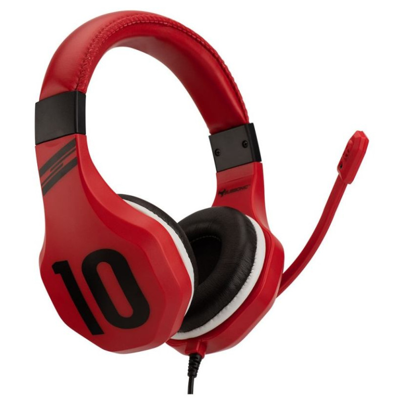 Subsonic Gaming Headset Football Red