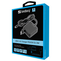 Sandberg 135-79 USB-C AC Charger PD65W EU 2M