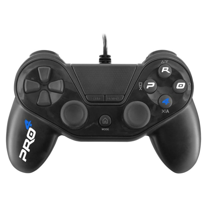 Subsonic Pro 4 Wired Controller for PS4 Black