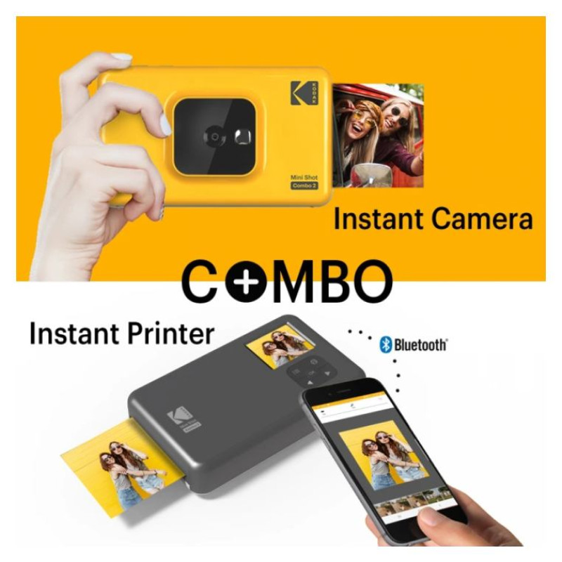 Kodak Mini Shot 2  Camera and Printer Combo Yellow