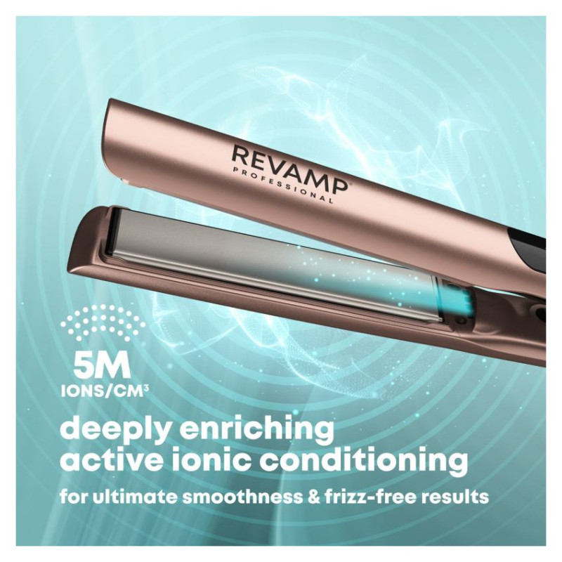 Revamp ST-1900GD-EU Dynamic Straight & Style Ceramic Hair Straightener