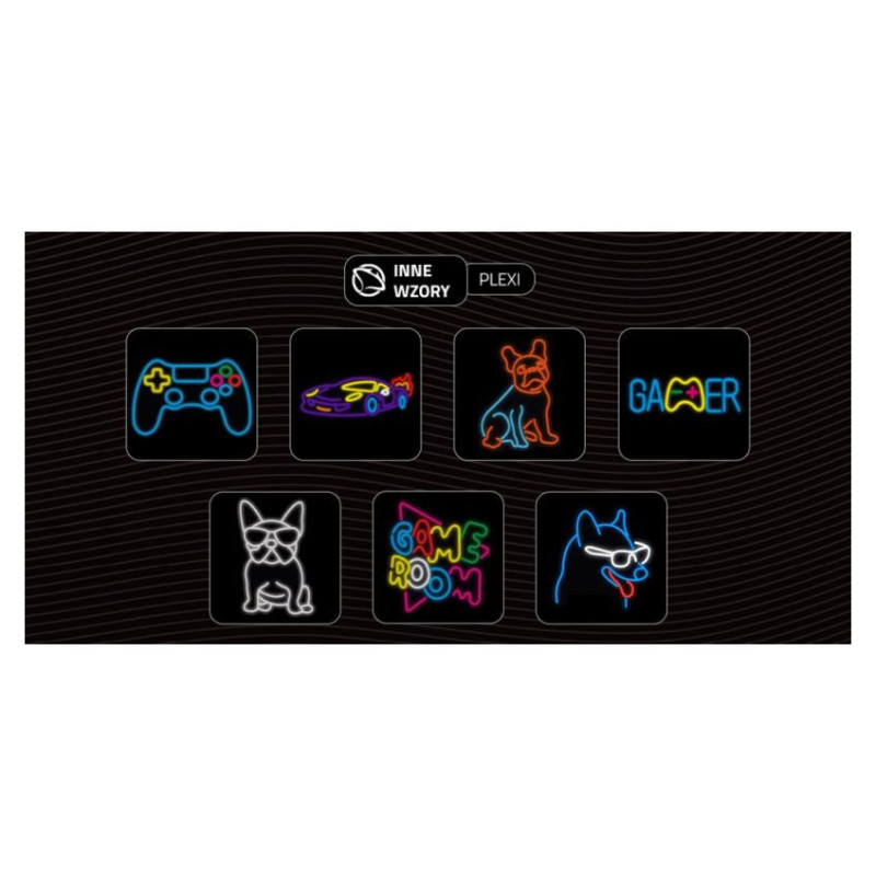 Manta SNL56MT Style Neon Lights DINOSAUR