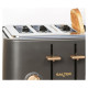 Salter EK5823CBVDE Pebble 4-Slice Toaster