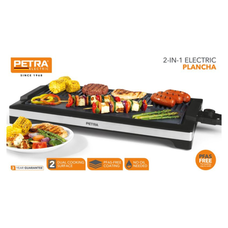 Petra PT6244VDE 2-in-1 Electric Pancha