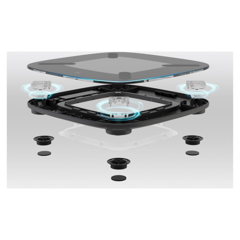 Homedics SCL-B200-BK3R GLO Body Analyser Bath Scale