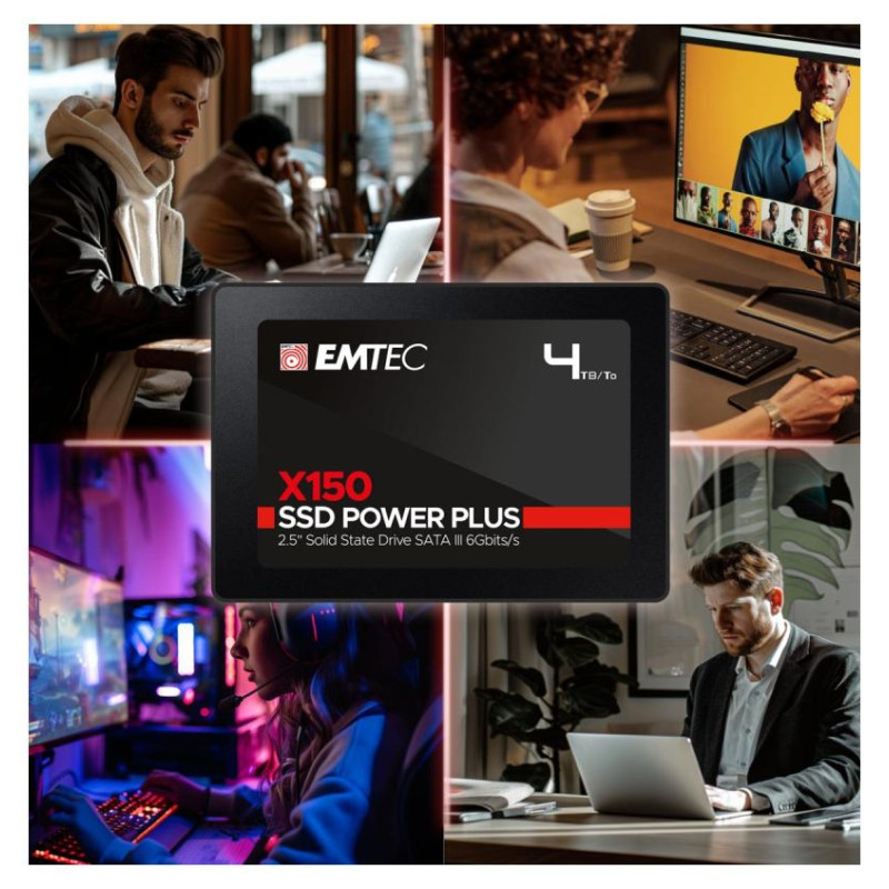 Emtec SSD 2.5 Sata X150 480GB Power Plus