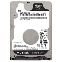 Western Digital HDD|WESTERN DIGITAL|Black|1TB|SATA|SATA 3.0|64 MB|7200 rpm|2,5"|WD10SPSX