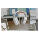 Logitech HEADSET ZONE VIBE 100/WHITE 981-001219 LOGITECH