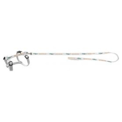 Europet Bernina Kru&scaron;u siksna D&D Cat-WALK/ORIGINAL SMALL white 18-28cm